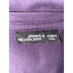 T-Shirt Homme James+Nicholson JN055 - Coupe élastique Avec élasthanne - Neuf Avec étiquettes